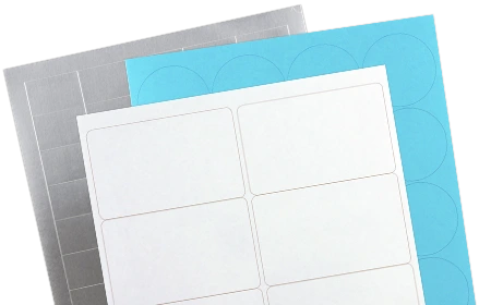 blank sheet labels