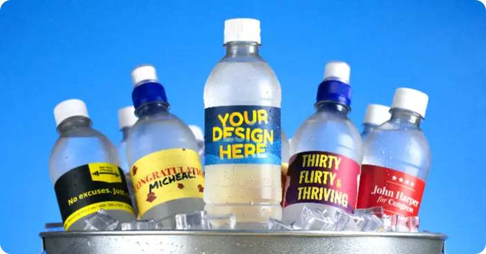 Custom label design assistance for businesses